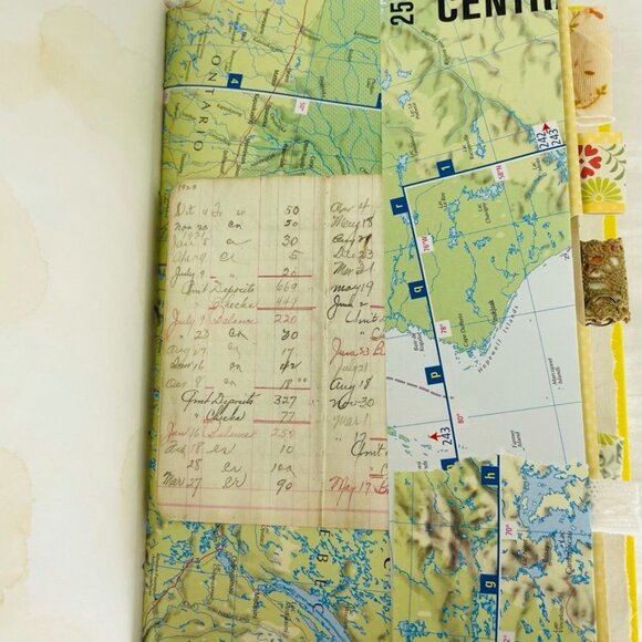 Handmade Art Junk Journal Diary Custom Cover and Pages Includes Ephemera u - Picture 5 of 7